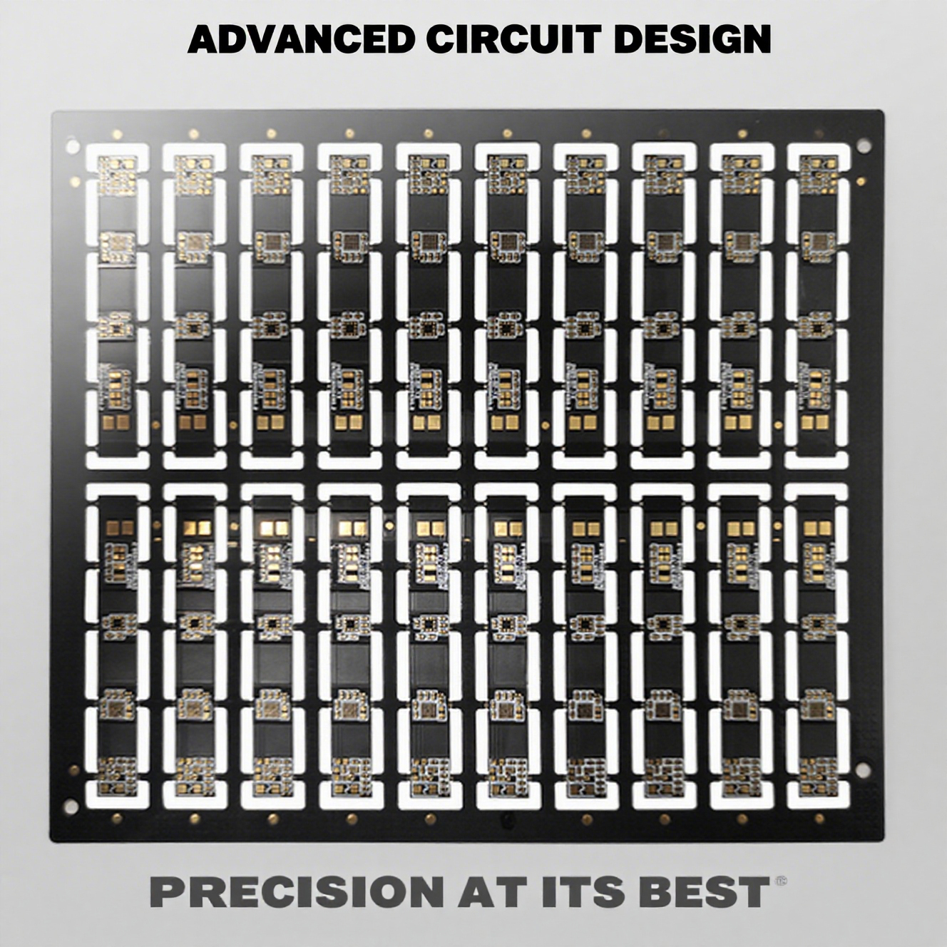 4 layer HDI blind buried flex-rigid pcb for communication electronic devices