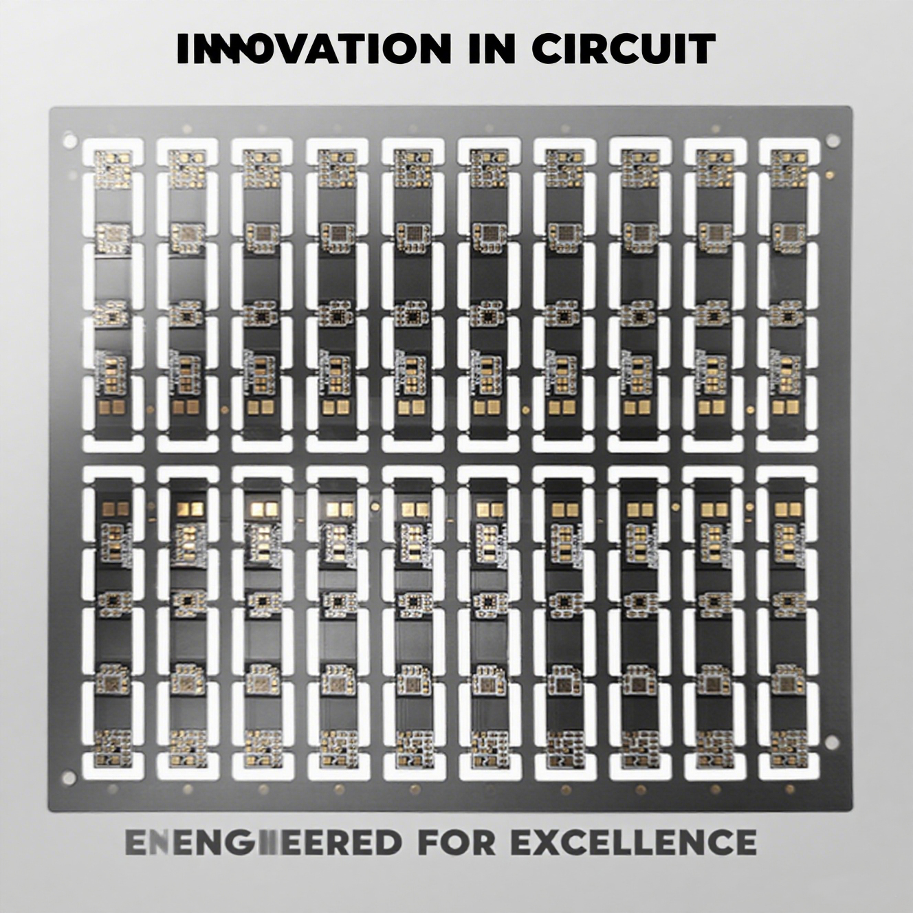 4 layer HDI blind buried flex-rigid pcb for communication electronic devices