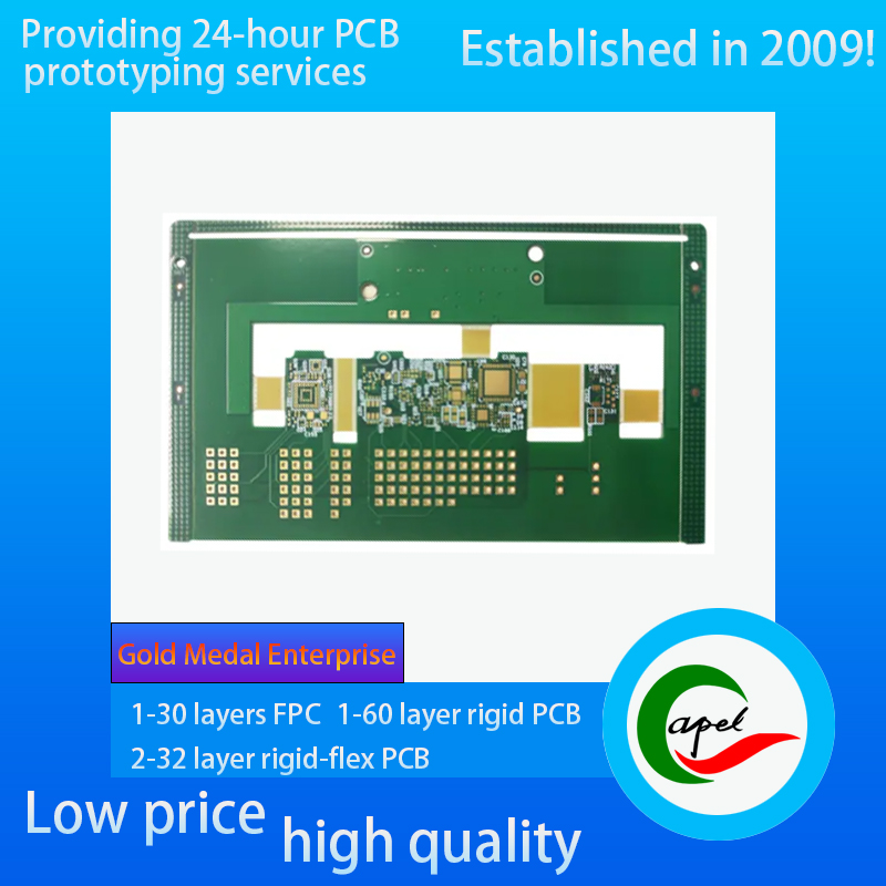 HDI second-order 8 layer – HDI PCB – buried blind hole flex-rigid pcb