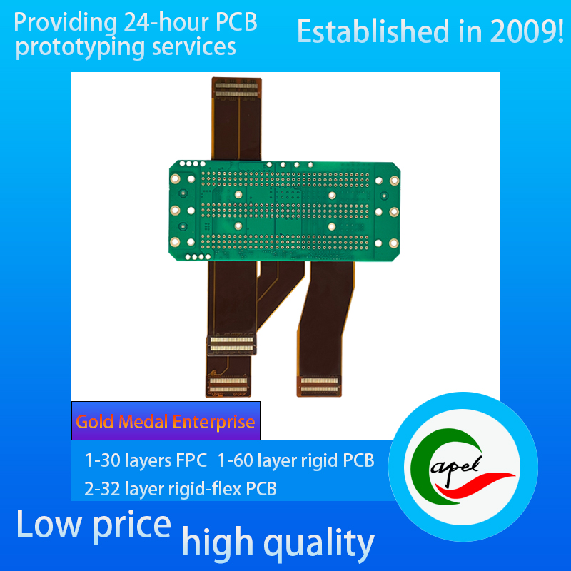 Fast 10 layer Rigid-Flex Circuit Boards Prototype Pcb Manufacturer for Industrial Control