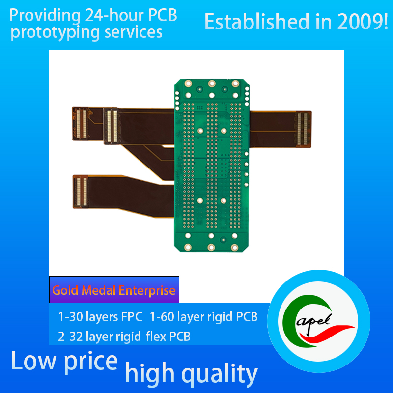 Fast 10 layer Rigid-Flex Circuit Boards Prototype Pcb Manufacturer for Industrial Control