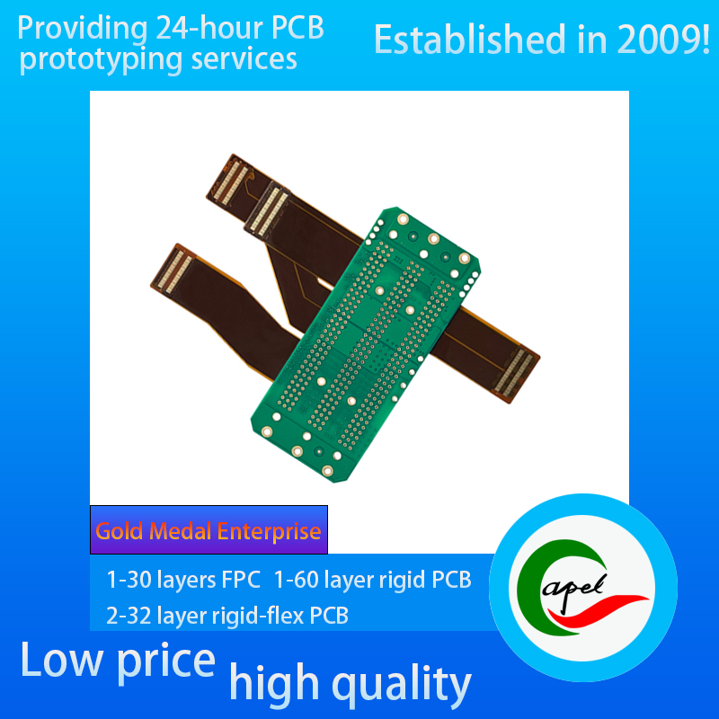 Fast 10 layer Rigid-Flex Circuit Boards Prototype Pcb Manufacturer for Industrial Control