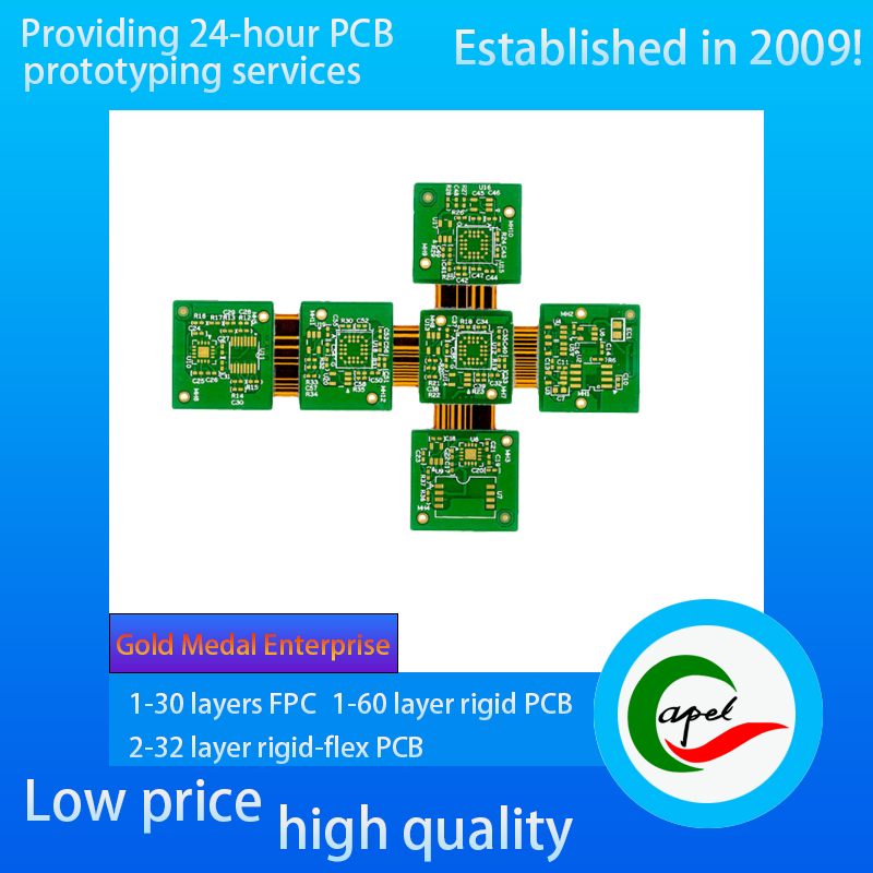14 layer Rigid Flex Pcb Fabrication manufacturer Quick Turn Prototype