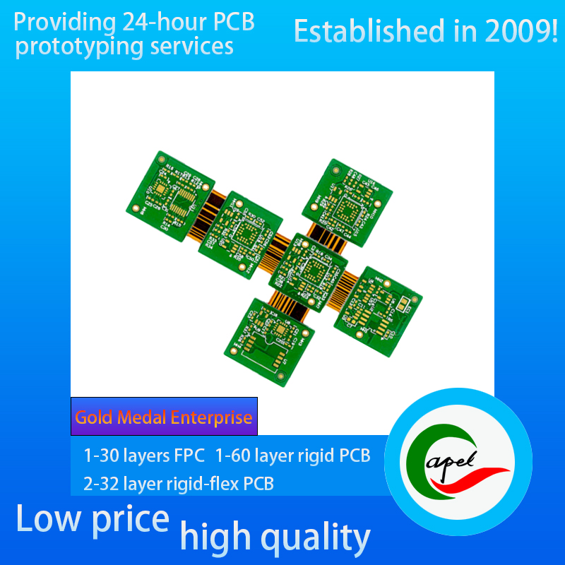 14 layer Rigid Flex Pcb Fabrication manufacturer Quick Turn Prototype