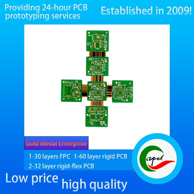 14 layer Rigid Flex Pcb Fabrication manufacturer Quick Turn Prototype