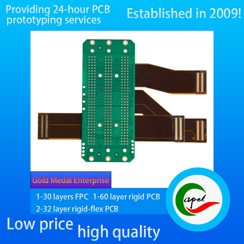 Fast 10 layer Rigid-Flex Circuit Boards Prototype Pcb Manufacturer for Industrial Control