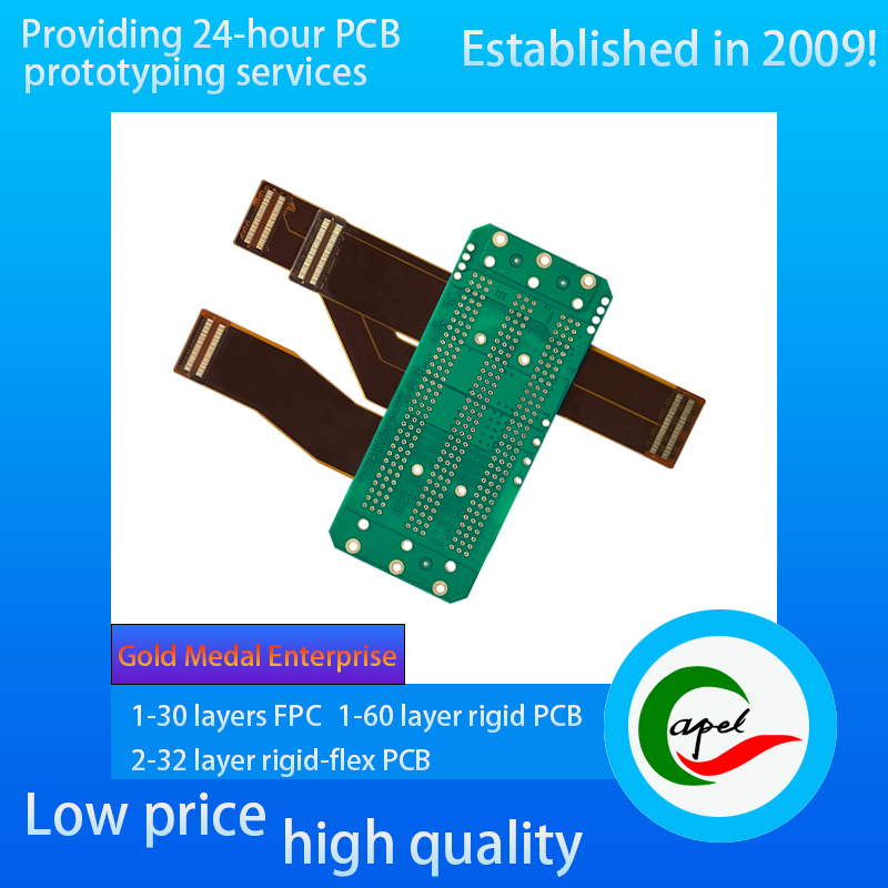 Fast 10 layer Rigid-Flex Circuit Boards Prototype Pcb Manufacturer for Industrial Control