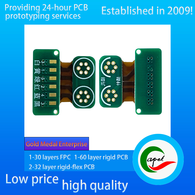 4 layer Rigid Flex Pcb Stackup Multi Circuit Fast Turn Custom Pcb Manufacturer