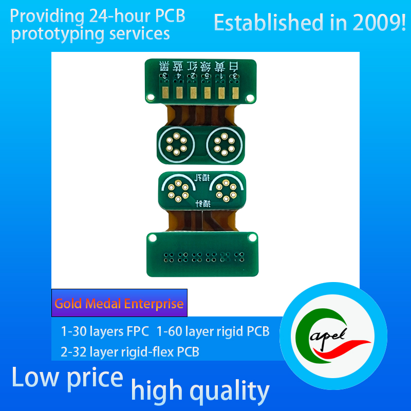 4 layer Rigid Flex Pcb Stackup Multi Circuit Fast Turn Custom Pcb Manufacturer