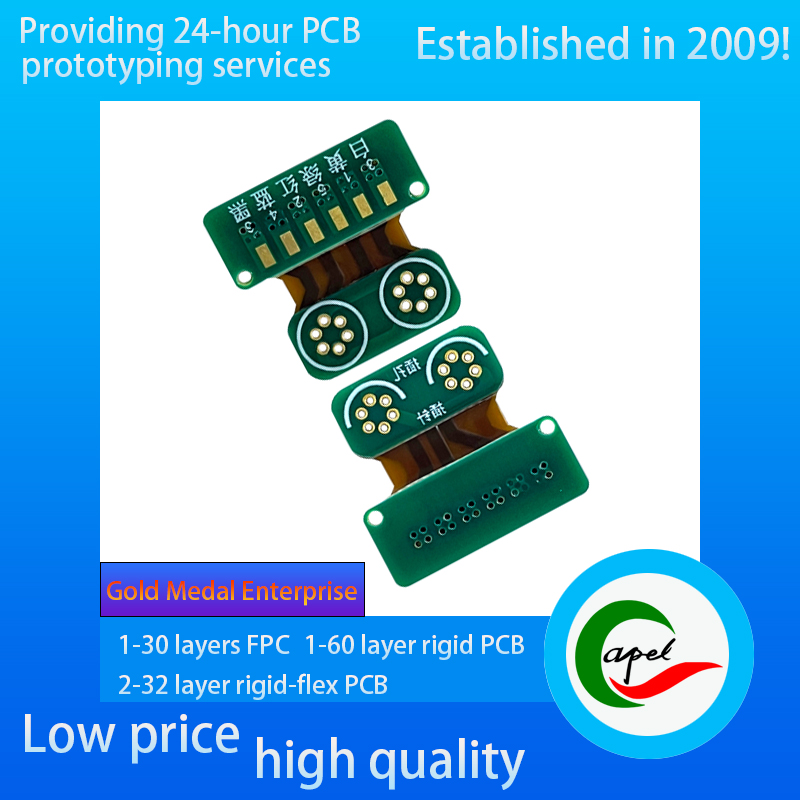 4 layer Rigid Flex Pcb Stackup Multi Circuit Fast Turn Custom Pcb Manufacturer