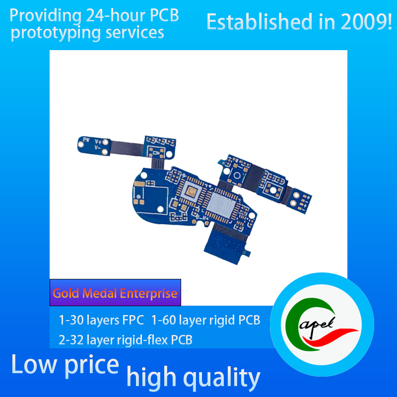 Fast Turn 4 layer Rigid-Flex PCB Boards manufacturing for Bluetooth Hearing Aid online