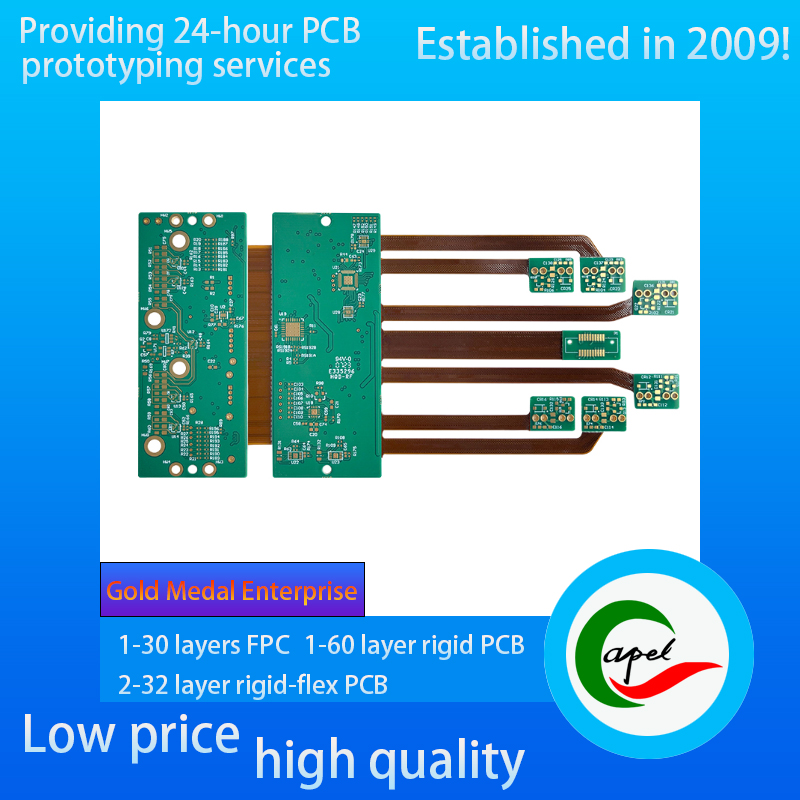 6 layer Rigid-Flex Printed Circuit Boards Pcb Manufacturing for Night Vision Goggles