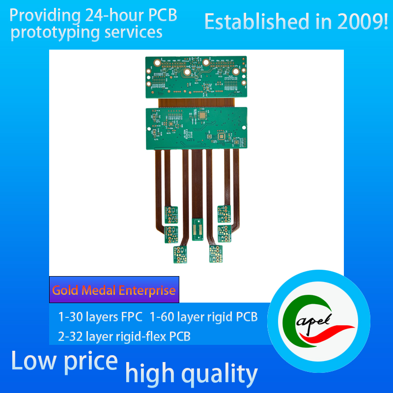 6 layer Rigid-Flex Printed Circuit Boards Pcb Manufacturing for Night Vision Goggles