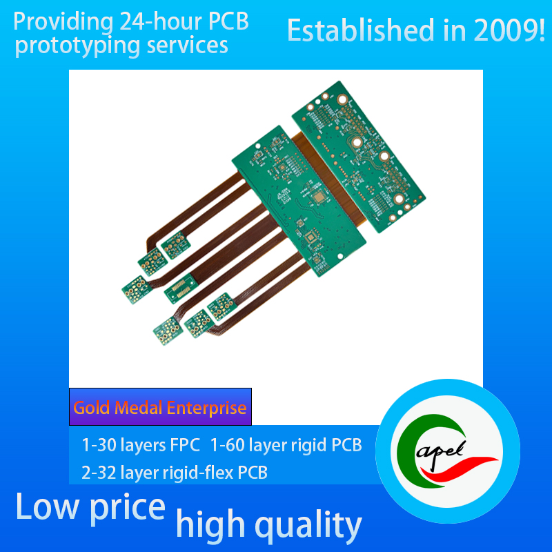6 layer Rigid-Flex Printed Circuit Boards Pcb Manufacturing for Night Vision Goggles