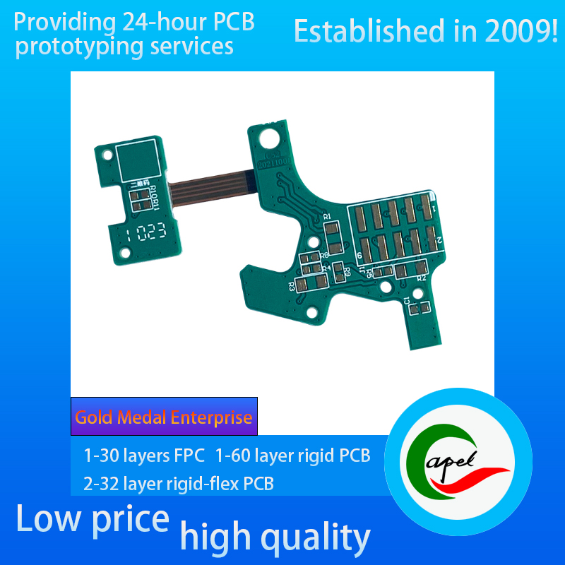 PCB Rigid Flex With 2 layer For Car Gear stick