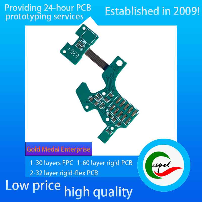 PCB Rigid Flex With 2 layer For Car Gear stick