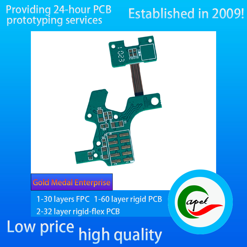 PCB Rigid Flex With 2 layer For Car Gear stick
