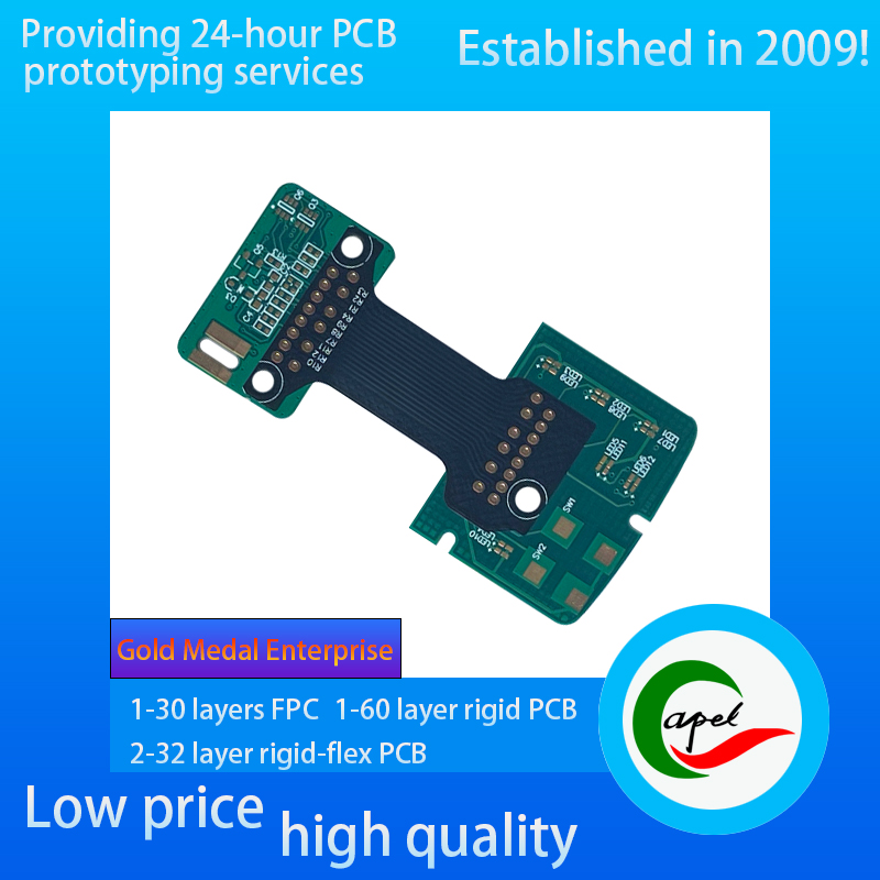 3 layer rigid flex pcb | automotive control circuit board Design