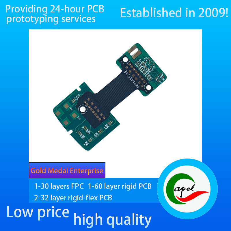3 layer rigid flex pcb | automotive control circuit board Design