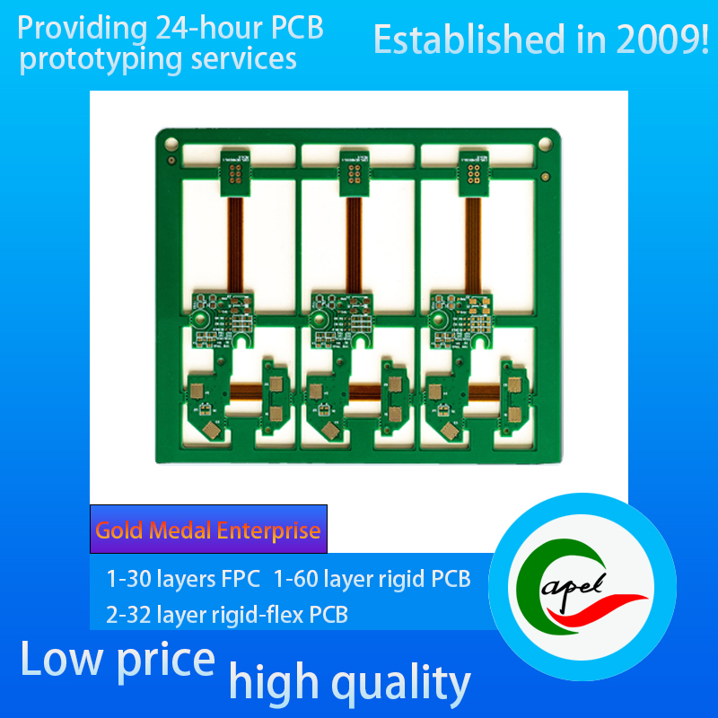4 Layer Pcb Stack Up Rigid Flex Circuits for Car Gear Shift Knob