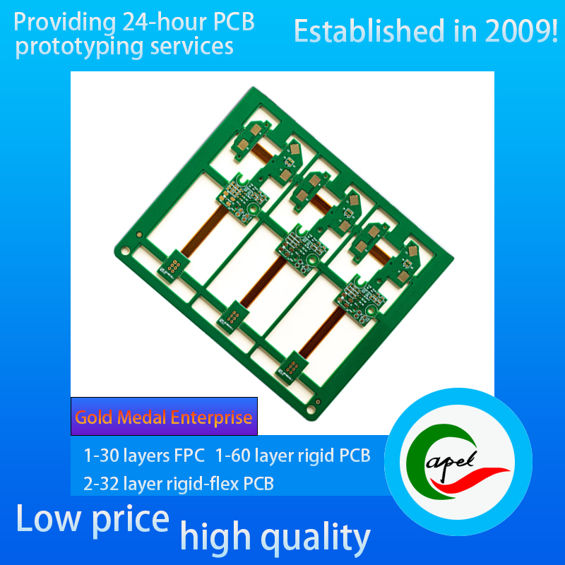 4 Layer Pcb Stack Up Rigid Flex Circuits for Car Gear Shift Knob