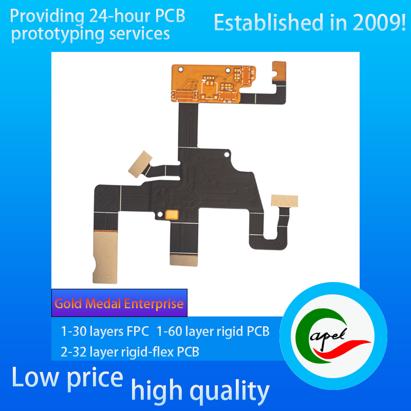 12 layer FPC Flexible PCBs Quick Turn Prototype Factory for Medical Defibrillator