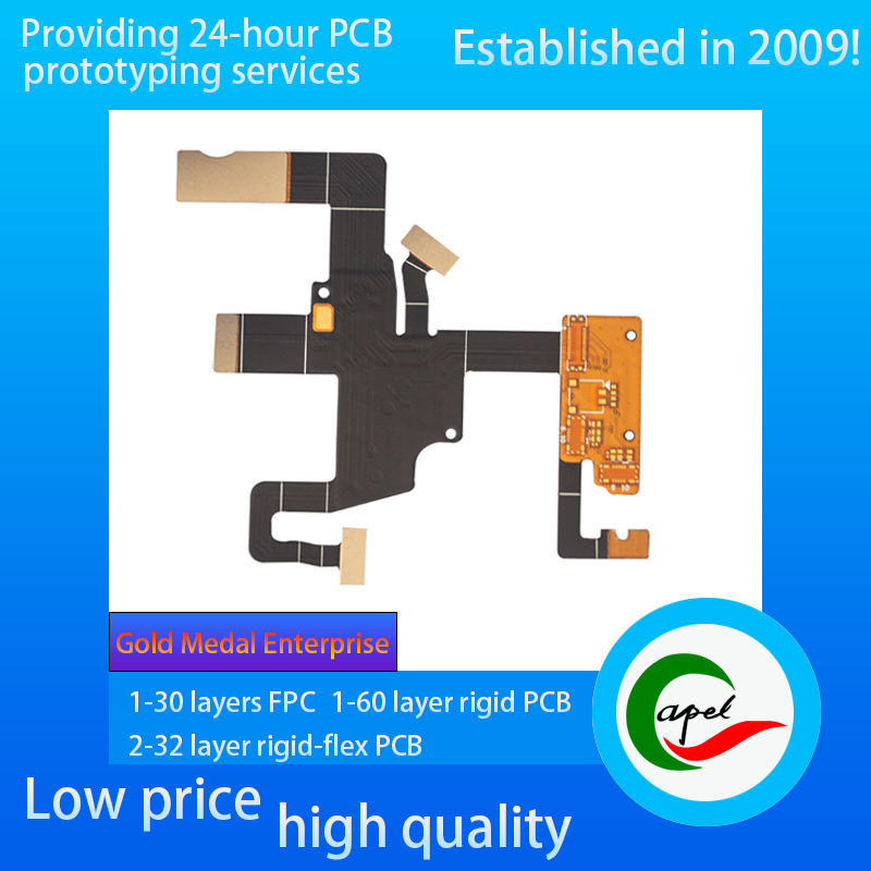 12 layer FPC Flexible PCBs Quick Turn Prototype Factory for Medical Defibrillator