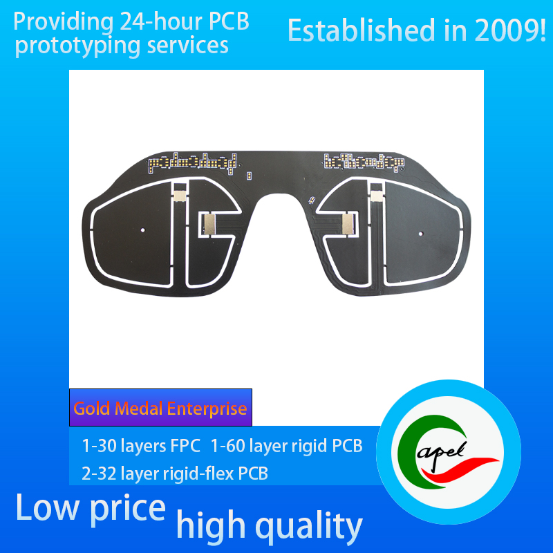 4 layer Flex PCB Thick Gold Circuit Board Supplier Quick Turn FR4 PCB Prototype