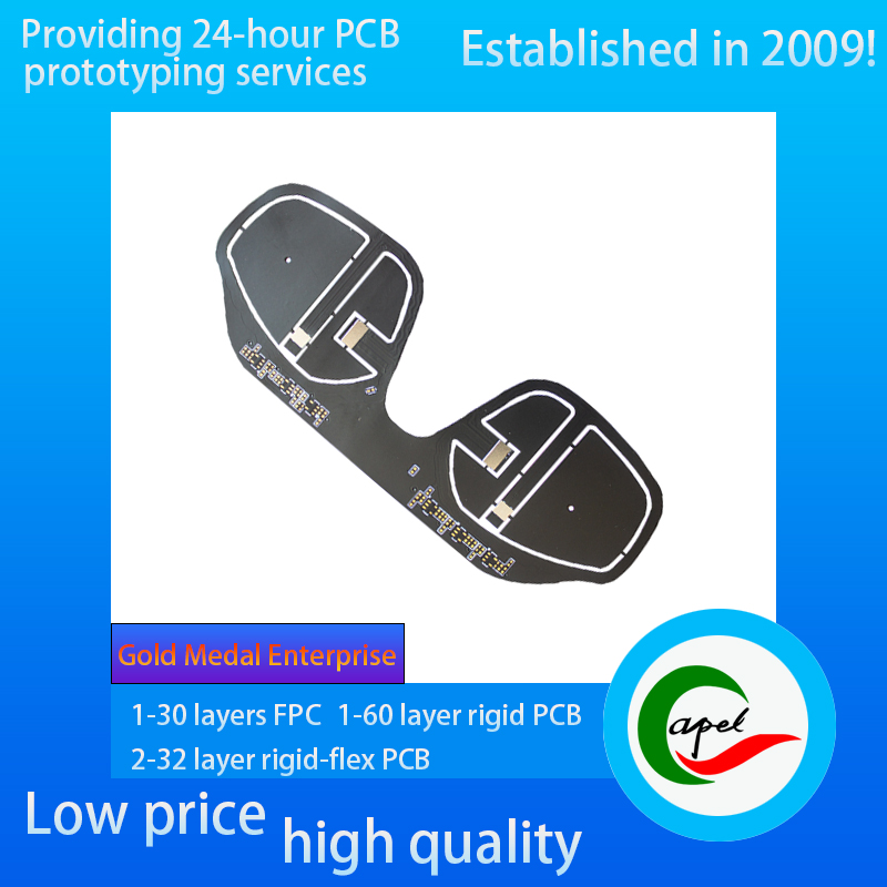 4 layer Flex PCB Thick Gold Circuit Board Supplier Quick Turn FR4 PCB Prototype