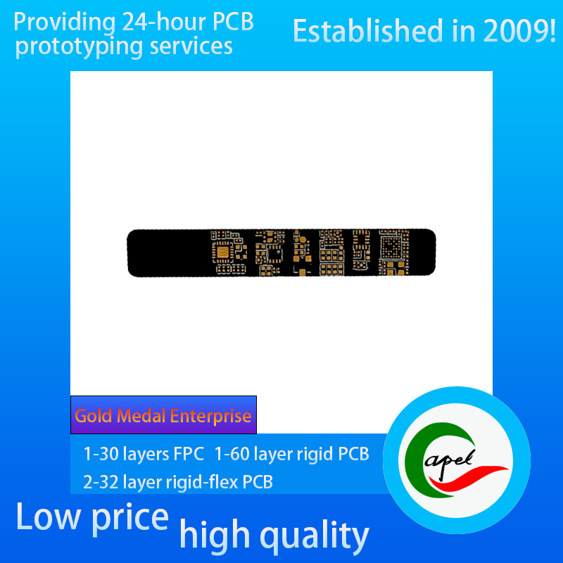 4 layer Flex PCB boards Stiffness Steel Sheet Copper Thickness 12um 94V0