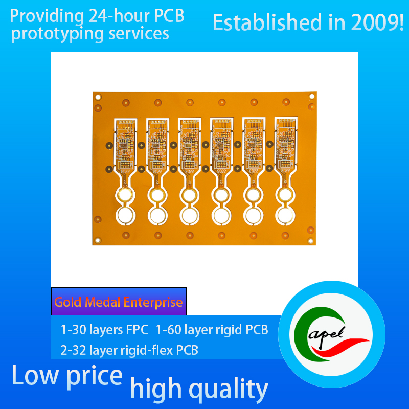 6 layer Hdi Flex Pcb Steel sheet FR4 Multilayer Pcb Manufacturing Quick Turn Prototype