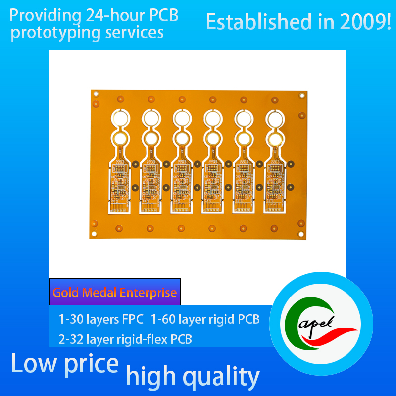 6 layer Hdi Flex Pcb Steel sheet FR4 Multilayer Pcb Manufacturing Quick Turn Prototype