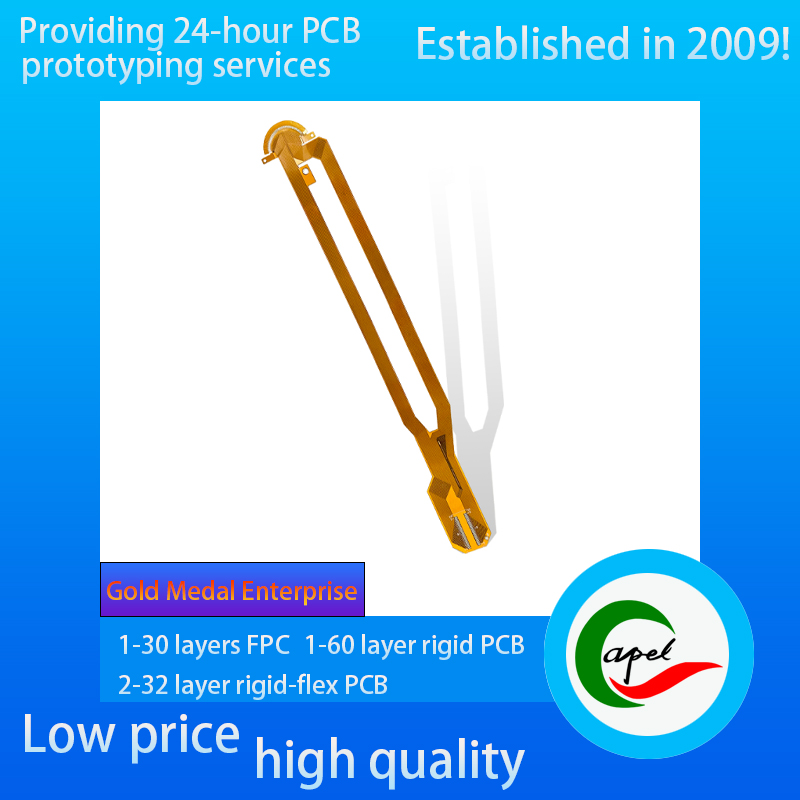 Double Sided Fpc Pcb Fast Turn Custom Pcb Hollow Gold Finger FR4