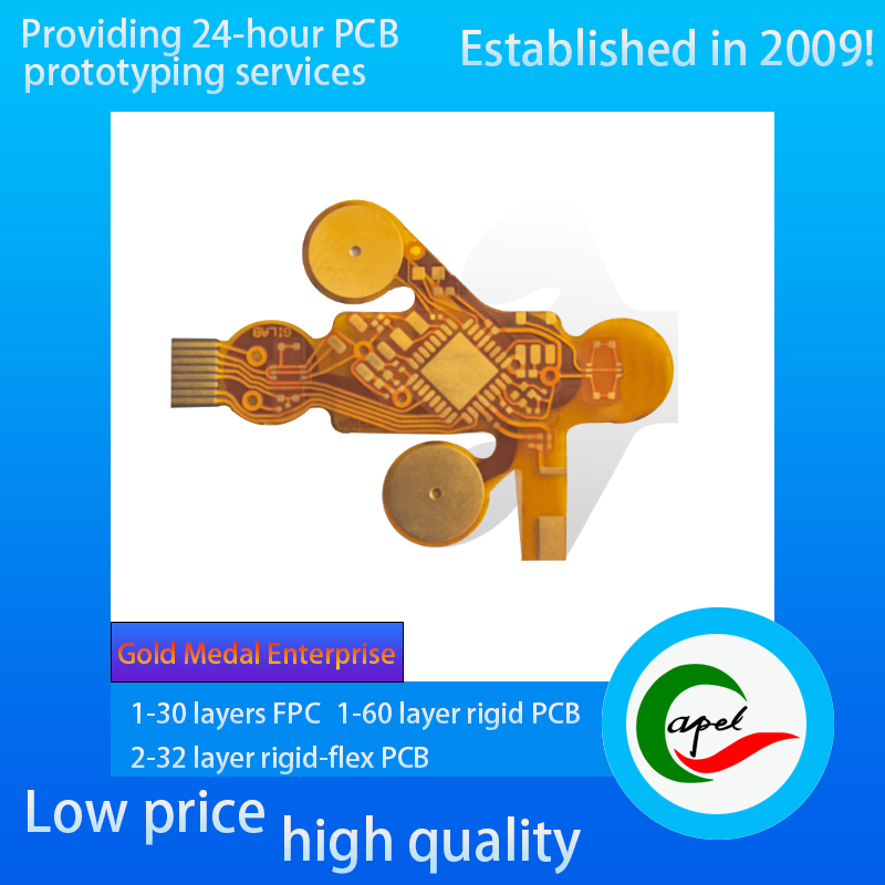 Fast Flex Pcb Prototype Cheapest Pcb Manufacturer PI FR4 Immersion Gold circuits