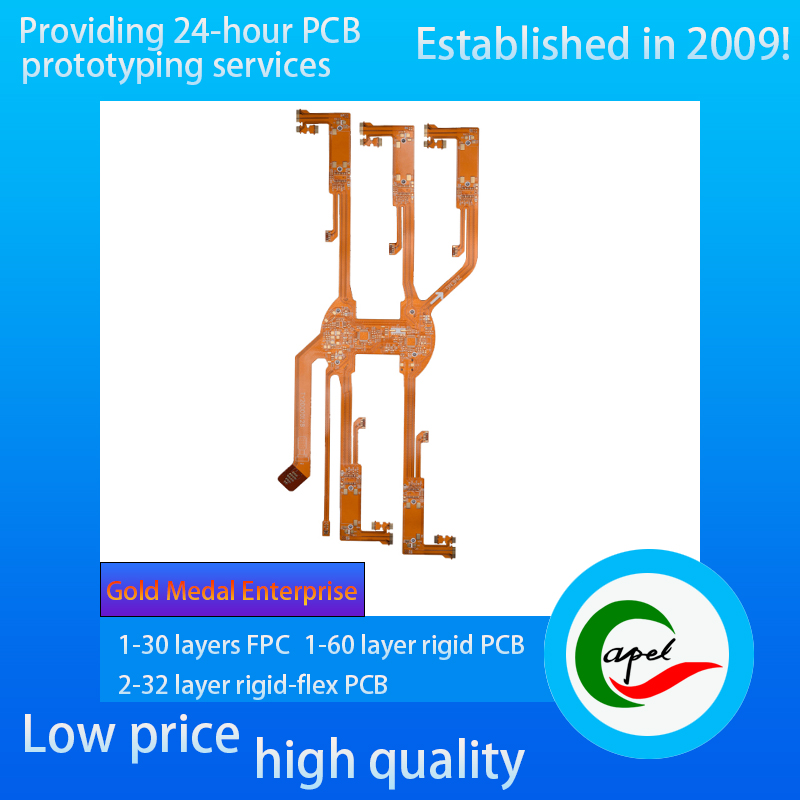 4 Layer Flexible PCBs PI Multilayer FPCs for Speakers
