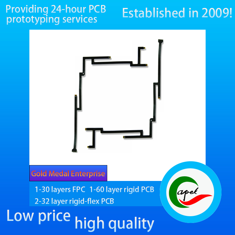 Double-sided industrial control system wiring board