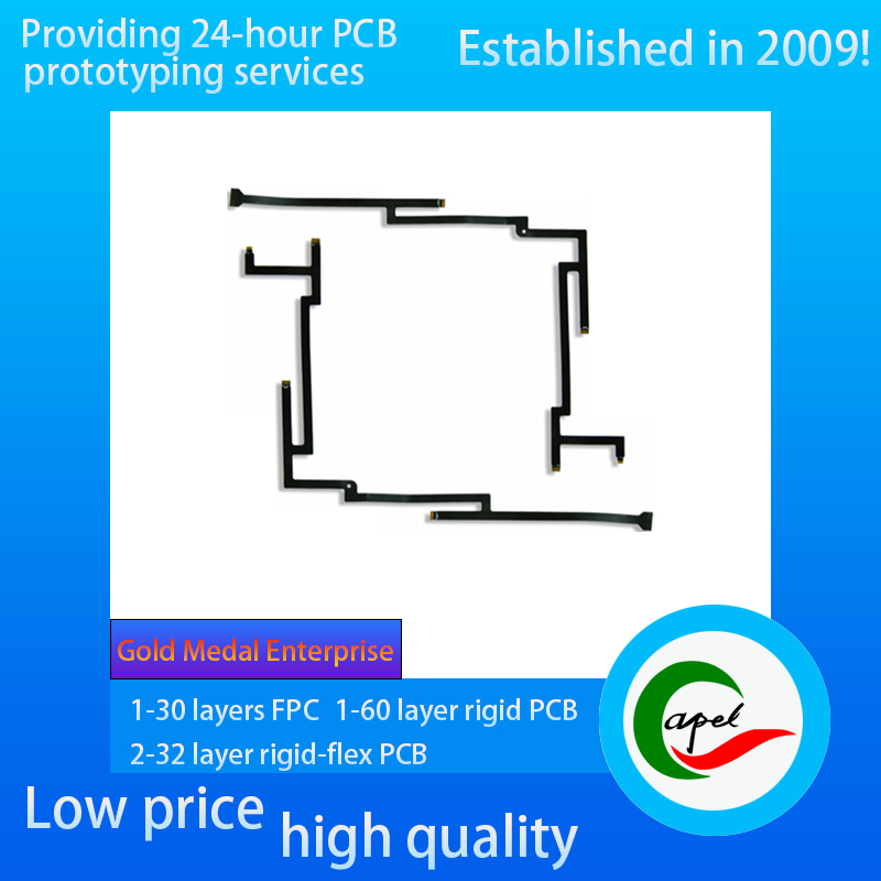 Double-sided industrial control system wiring board