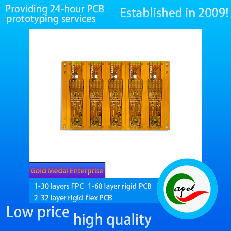 Smart wearable flex pcb circuit board | Smart Ring Rigid Flex PCB