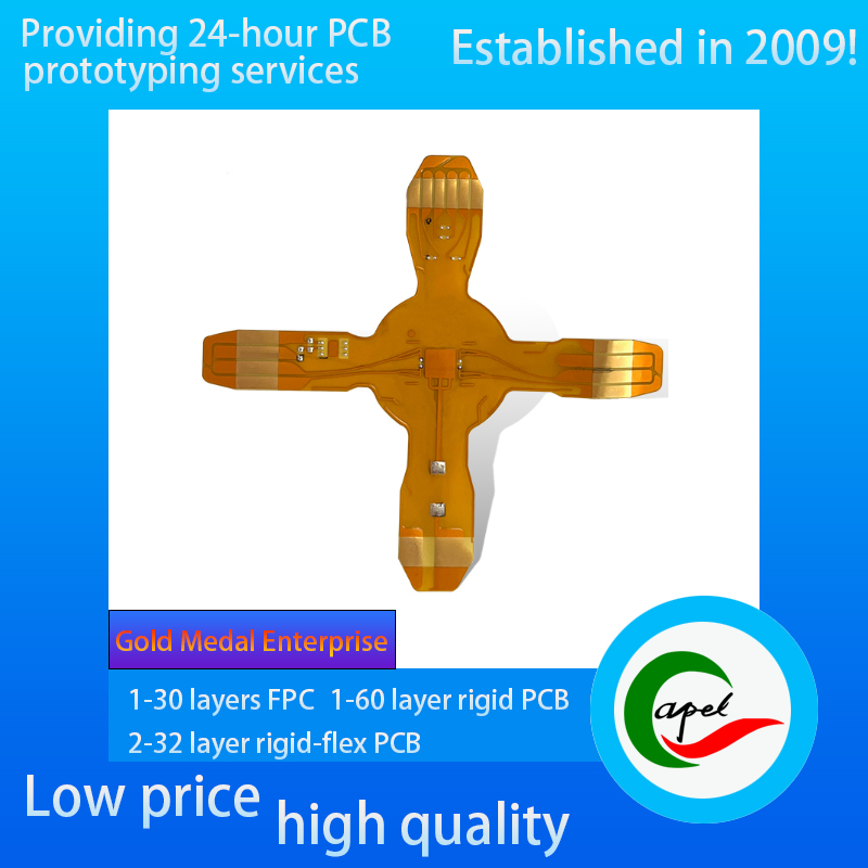 Rapid Flex Pcb Manufacturing Maker Online Single Layer Pcb Price