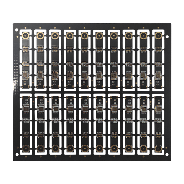4 layer HDI blind buried flex-rigid pcb for communication electronic devices