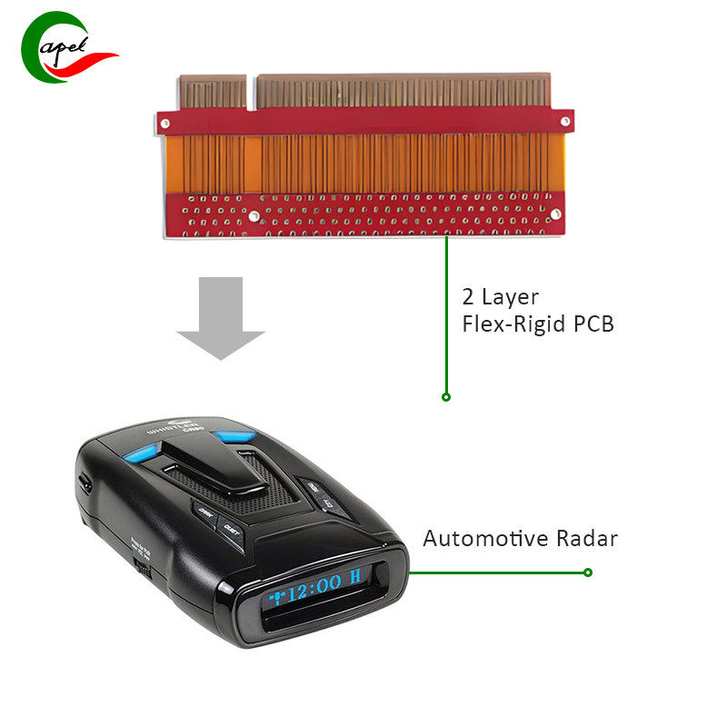 Automotive radar pcb | car radar rigid flex pcb | vehicle radar flex circuit board