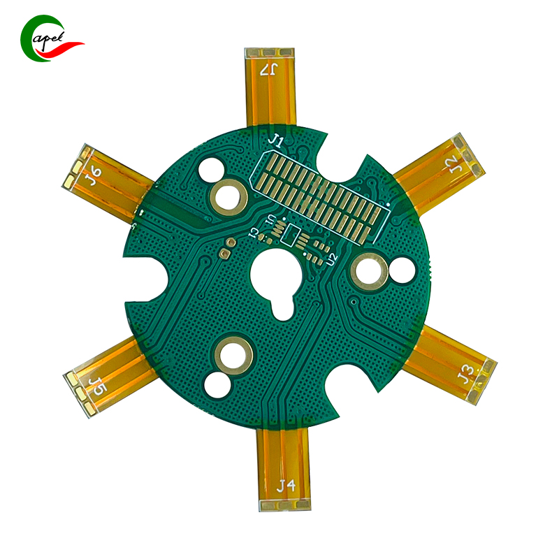 Quick Turn 2 layer Rigid-Flex PCB Stackup Making for Electrocardiogram (ECG) Machine