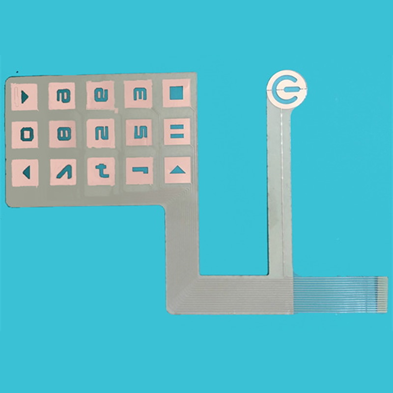 PET Key Board PCB | Transparent PCB | Clear Flexible PCB | Transparent Circuit Board