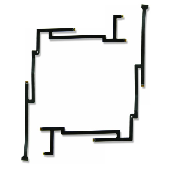Double-sided industrial control system wiring board