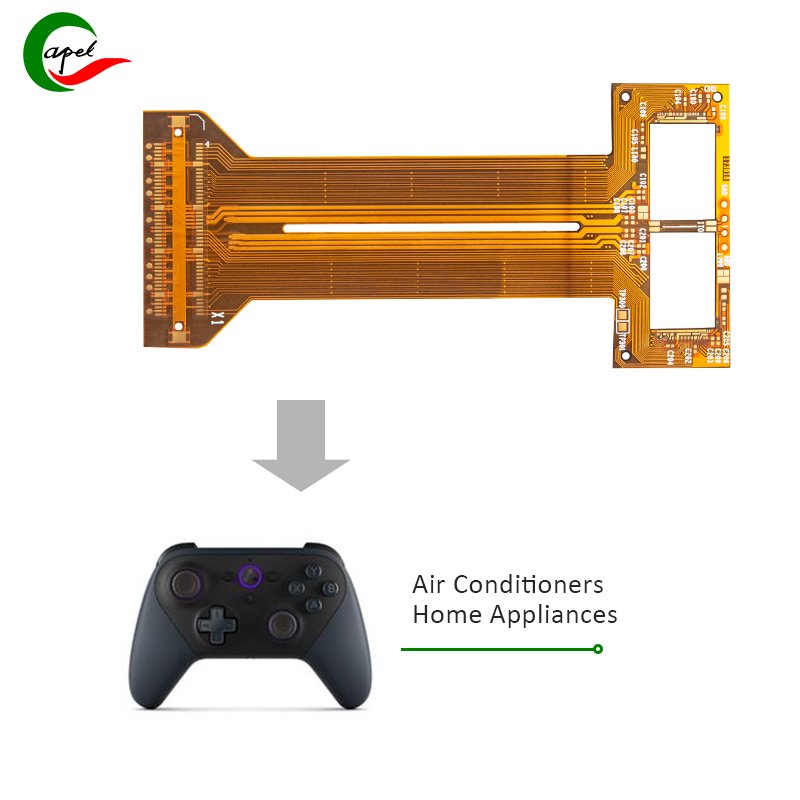 4 layer FPC Flexible PCB Boards FR4 ENIG Circuit Boards for PlayStation Gaming Device
