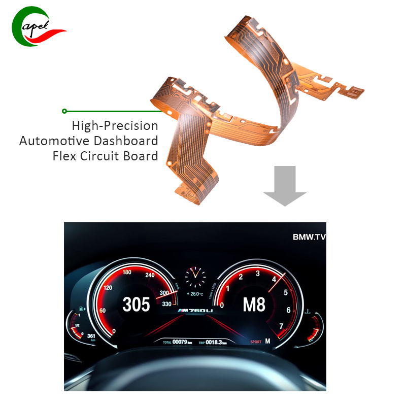 High-Precision Car Dashboard Flex Circuit Board Supplier