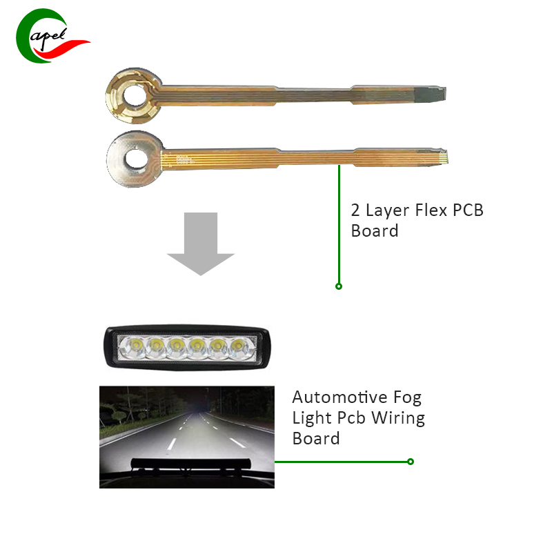 Auto Light LED PCB | fog lamp rigid flex pcb | Fog light pcb wiring board