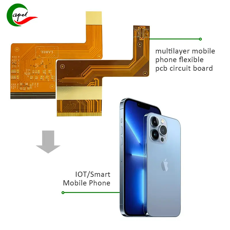 FR4 Printed Circuit Boards Custom Multilayer Flex PCB Fabrication for Smartphone