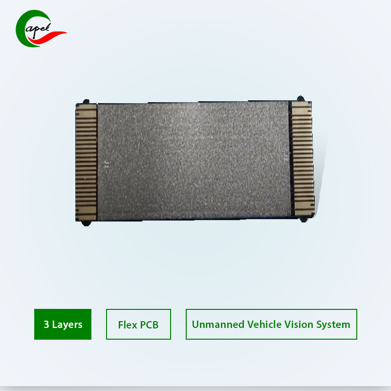 Quick Turn Flex Pcb 3 Layer Pcb for Unmanned Vehicle Vision System