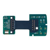 3 layer rigid flex pcb | automotive control circuit board Design